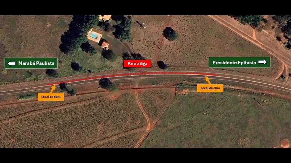 MANUTENÇÃO NA VICINAL PSE-174 ALTERA TRÂNSITO ENTRE PRESIDENTE EPITÁCIO E PLANALTO DO SUL