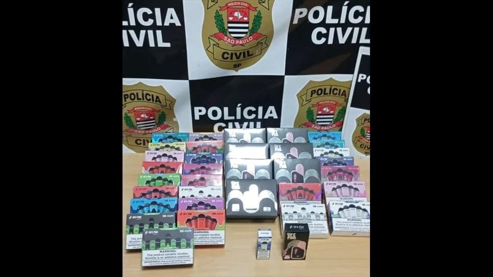 Adolescente envolvido com contrabando de cigarros eletrônicos é apreendido para medida socioeducativa de internação em Dracena